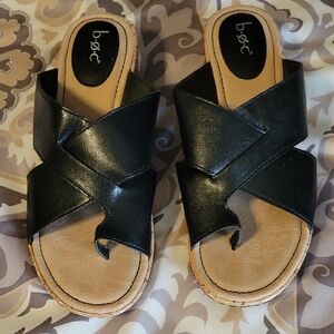 b.o.c. Women's Black Sandals size 10